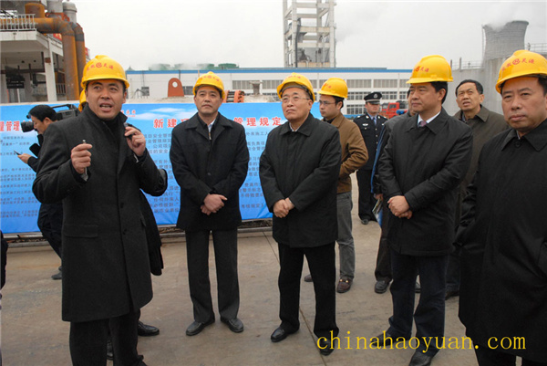 安徽省省委书记王金山一行来我公司调研